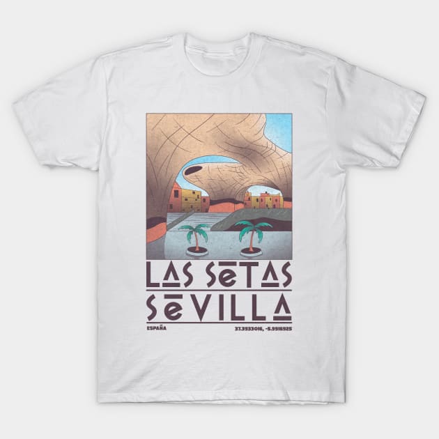Las Setas, Sevilla T-Shirt by JDP Designs